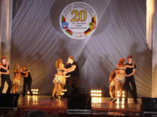 Tanzgruppe 20 Jahre Städtepartnerschaft
